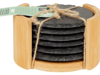 Sale Rösle Absolu Chic Onderzetters Met Bamboe Houder