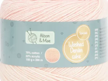 Discount Alison & Mae Specials Garen Washed Denim Cake Blauw,Grijs,Groen,Roze