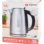 Hot VitaVerde Alpina Waterkoker Zilver