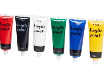 New Van Bleiswijck Avec Acrylverfset Meerkleurig