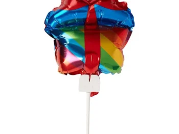 Clearance Merk Avec Folieballon Print,Meerkleurig