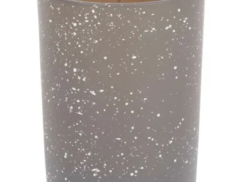 Hot Cascata Badkamerbeker Met Marmerlook Zwart,Grijs,Wit