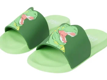 Outlet Merk Badslippers Blauw,Groen,Print,Roze