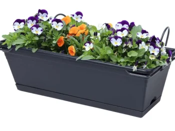 Fashion Merk Balkonbak Zwart