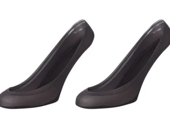 Fashion Lotto Ballerina-Footies Beige,Zwart