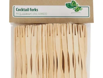 Hot Merk Bamboe Cocktailvorkjes