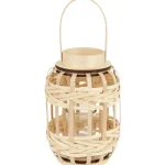 Hot Merk Bamboe Lantaarn Bruin,Wit