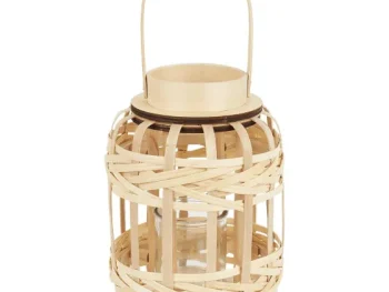 Hot Merk Bamboe Lantaarn Bruin,Wit