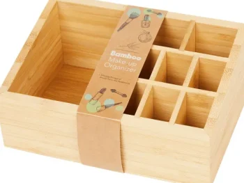 Best Merk Bamboe Make-Up Organizer Bruin