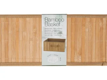 Fashion Merk Bamboe Opbergmand Bruin