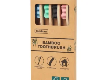 Online Colgate Bamboe Tandenborstels Meerkleurig