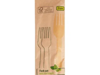 Clearance Merk Bamboe Vorken Bruin