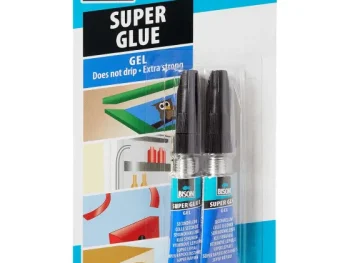 Clearance Bison Secondelijm Wit