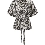New SuperTrash Blouse Met Overslag Print