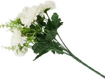 Clearance Merk Boeket Van Kunstbloemen Geel,Rood,Roze,Wit