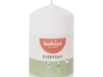 New Bolsius Stompkaars Rood,Wit