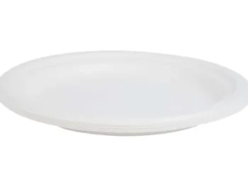 New Merk Borden Van Bagasse Wit