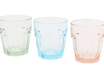 Clearance Bormioli Rocco Waterglazen Rock Bar Lounge Meerkleurig