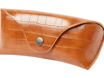 Sale Merk Brillenkoker Beige,Bruin,Print,Zilver,Zwart