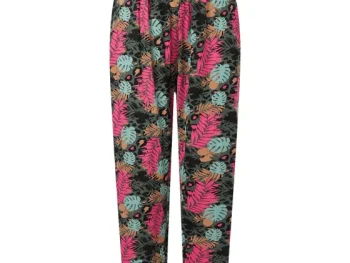 New SuperTrash Broek Print,Zwart