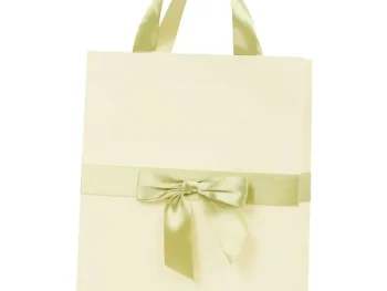 New Merk Cadeautas Met Strik Blauw,Groen,Paars,Rood,Roze,Wit