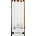 New Candra Dinerkaarsen Wit