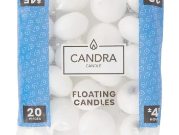 Fashion Candra Drijfkaarsen Wit