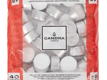 Discount Candra Theelichten Wit