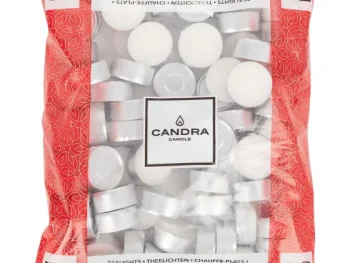 Sale Candra Theelichten Wit Zilver,Wit