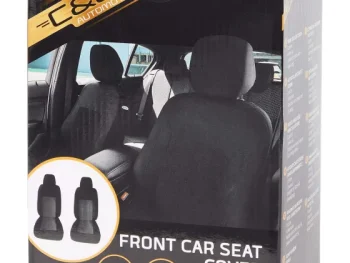 Discount C&C Autostoelhoezenset Voorstoel Zwart