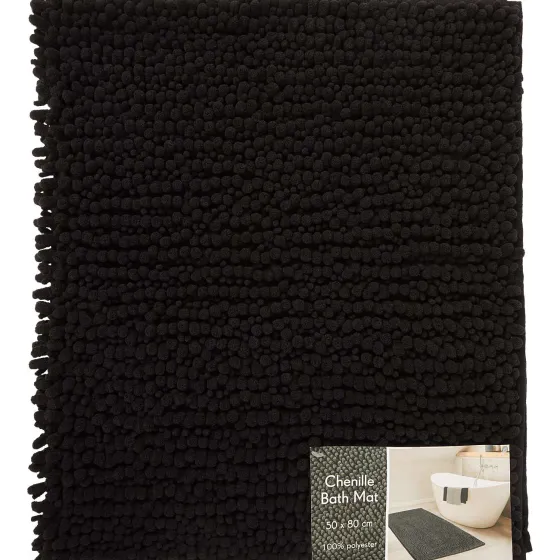 chenille-badmat-TUVwZCZk-2.webp Outlet Hotel Royal Chenille Badmat Grijs,Groen,Wit,Zwart