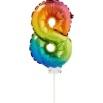 Outlet Merk Cijfer Folieballon Koper,Goud,Zilver