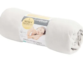 Discount Comfibeds Jersey Hoeslaken Blauw,Grijs