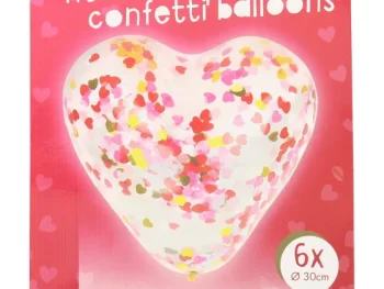Sale Merk Confetti-Ballon Meerkleurig