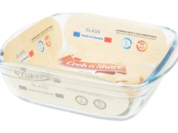 Outlet Big Jeff Cook 'N Share Ovenschaal Transparant