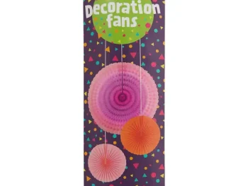 Fashion Merk Cool2Party Feestdecoratie Waaier Meerkleurig