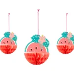 Fashion Merk Cool2Party Honeycomb Feestdecoratie Print