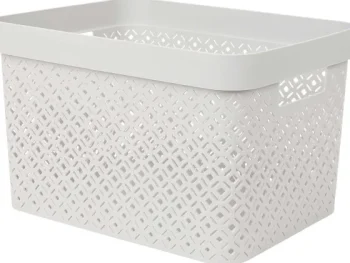 Discount Curver Mand Terrazzo Zwart,Grijs,Wit