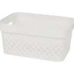 Hot Curver Opbergmand Terrazzo Wit,Zwart