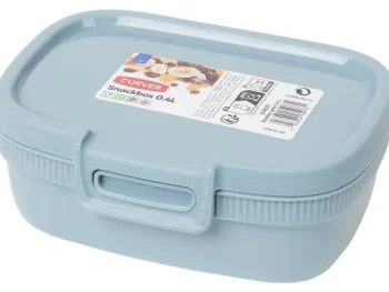 New Curver Snacktrommel Blauw,Grijs,Groen,Roze