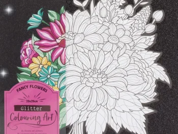 Online Disney D Cotime Kleur Je Eigen Glitter-Canvas Print