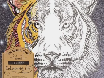 Online Disney D Cotime Kleur Je Eigen Glitter-Canvas Print