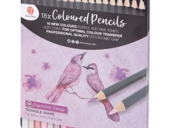 Clearance Paw Patrol D Cotime Kleurpotloden In Blik Blauw,Paars,Roze