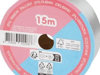 Outlet Alison & Mae Decoratielint Blauw,Bruin,Print,Geel,Groen,Paars,Rood,Roze,Zilver,Zwart