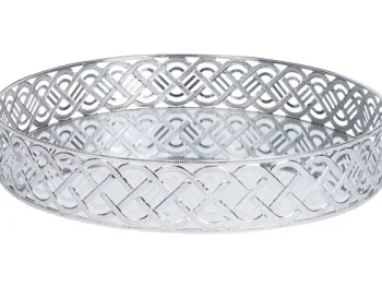 Sale Merk Dienblad Met Spiegel Goud,Zilver