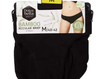 Discount Dolce Bella Bamboe Slips Zwart