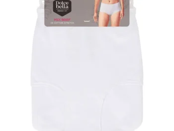 Outlet Dolce Bella Midi-Slips Wit