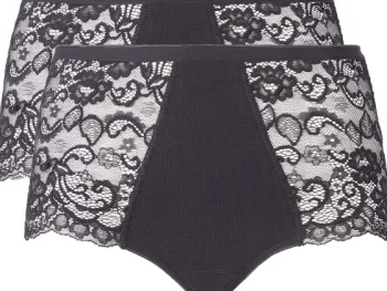 New Dolce Bella Midi-Slips Zwart