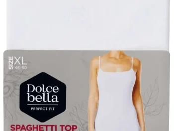 Outlet Dolce Bella Spaghetti-Top Wit