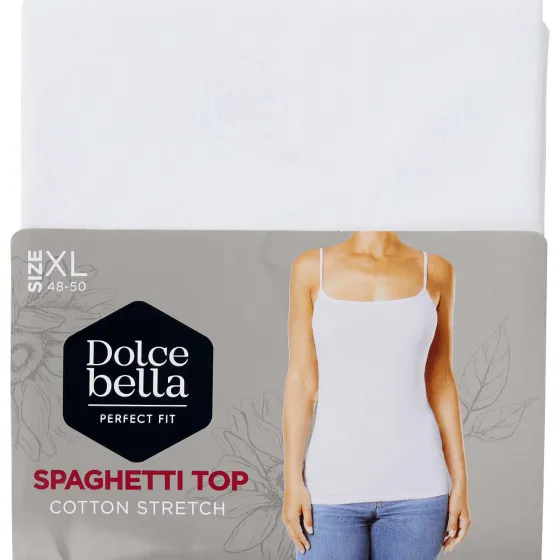 dolce-bella-spaghetti-top-qzpIjZxb-0.webp Outlet Dolce Bella Spaghetti-Top Wit